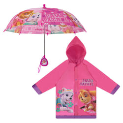 Nickelodeon Umbrella and Poncho Raincoat Set  Paw Patrol Girls Rain We