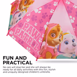 Nickelodeon Umbrella and Poncho Raincoat Set  Paw Patrol Girls Rain We