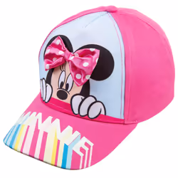 Disney Minnie Mouse Girls Baseball Cap (Pink)
