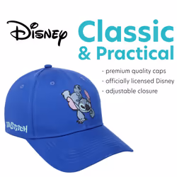 Disney Womens Minnie Mouse  Lilo & Stitch Hat -Baseball Cap  Mom Hat