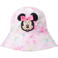 Disney Girls Bucket Hat - Reversible Minnie Mouse  Princess  Frozen Su