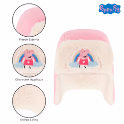 Hasbro Girls Winter Accessory Hat and Mittens Set  Peppa Pig Toddler Beanie for Toddler Ages 2-4