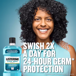 Antiseptic Mouthwash, Cool Mint - 250 ml