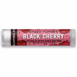 Crazy Rumors Black Cherry Lip Balm 4g, Vegan and 100% natural