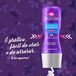 Aussie 3 Minute Miracle Moist Deep Conditioner, 8 oz