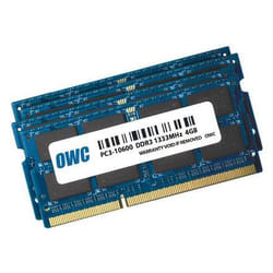 OWC OWC1333DDR3S16S memory module 16 GB 4 x 4 GB DDR3 1333 MHz