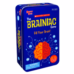 Scholastic The Brainiac Game Tin