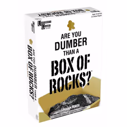 Are You Dumber Than a Box of Rocks Trivia Race Game