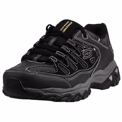Skechers mens Afterburn M. Fit fashion sneakers Black 10 X-Wide US