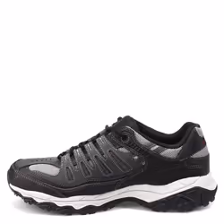 Skechers mens Afterburn M. Fit fashion sneakers  Charcoal/Black  9.5 X-Wide US