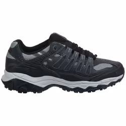 Skechers mens Afterburn M. Fit fashion sneakers  Charcoal/Black  10.5 X-Wide US