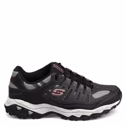 Skechers mens Afterburn M. Fit fashion sneakers  Charcoal/Black  11.5 X-Wide US