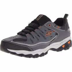 Skechers mens Afterburn M. Fit fashion sneakers  Charcoal  15 X-Wide US
