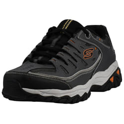 Skechers mens Afterburn M. Fit fashion sneakers  Charcoal  9.5 X-Wide US