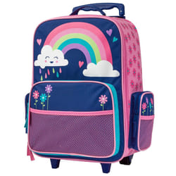 Stephen Joseph Kids' Classic Rolling Luggage  Rainbow  One Size