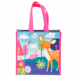 Stephen Joseph  Medium Recycled   Gift Bag with Handles  Kids Reusable   Birthday Party   Shopping Bag