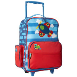 Stephen Joseph boys Airplane Stephen Joseph Classic Rolling Luggage  A