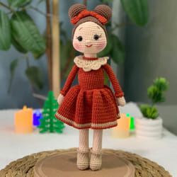 Tiny Things Stuffed Animal | Plush Toy | Cuddle Play and Bed time Friend | Handmade Natural Baby Doll | Knitted Crochet Toys | Crocheted Doll for Babi