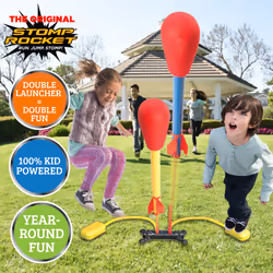 D&L Company Stomp Rocket Dueling Rocket launcher toy