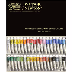 Windsor & Newton Artists Water 5ML tube 36C set (japan import)