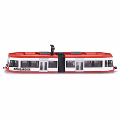Siku 1895 Tram 1:87 Metal/Plastic Red/White Compatible with Other
