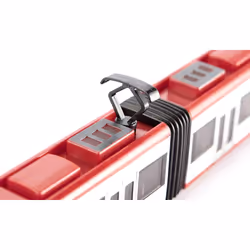 Siku 1895  Tram  1:87  Metal/Plastic  Red/White  Compatible with Other