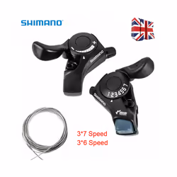 Shimano SL-TX30 Shifters 18/21 Speed Levers Set UK - Left 3 and Right 7 Speed