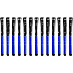 WINN DRI-TAC MIDSIZE 13 Pieces Black/Blue Golf Grip - Non-Slip & Cushi