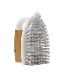Tough Stuff All-Purpose Scrub Brush White FC16127W, Bamboo, 12.5 x 6.2 x 11 cm