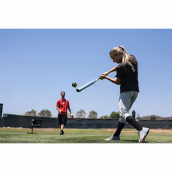 SKLZ Impact Limited-Flight Practice Baseball  Softball  and Mini Balls (Softballs  8 Pack)  Black/Yellow