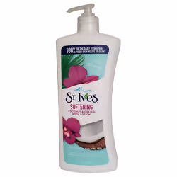 St Ives Softening Body Lotion Coconut Orchid Extract 21 oz Pack of 2