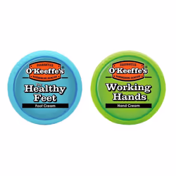 O'Keeffe's Working Hands Cream and Healthy Feet Set