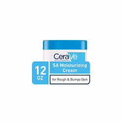 CeraVe SA Cream | 12 Ounce | Renewing Salicylic Acid Body Cream for Rough and Bumpy Skin | Fragrance Free