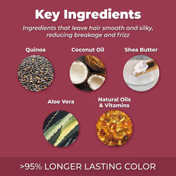 Framesi Color Lover Moisture Rich Conditioner  16.9 fl oz  Sulfate Free Conditioner with Coconut Oil and Quinoa  Color Treated Hair