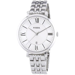 Fossil Jacqueline Silver Dial Stainless Steel Es3433 Women's Watch