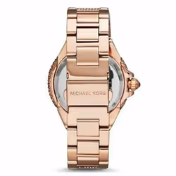Michael Kors Camille Ladies' Bracelet WatchÃRose Gold Round Crystal DialÃMK5862