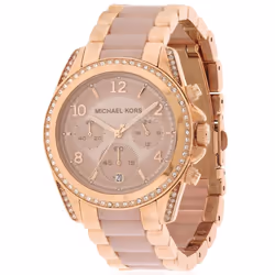 Michael Kors Blair Rose Gold-Tone Chronograph Ladies Watch MK5943