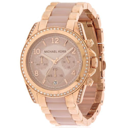 Michael Kors Blair Rose Gold-Tone Chronograph Ladies Watch MK5943
