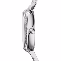 NEW MICHAEL KORS MK3355 WOMEN`S CATLIN BRACELET SILVER STRAP WATCH UK SELLER