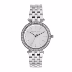 Michael Kors Ladies Mini Darci WatchStainless Steel Case and Bracelet Silver Dial MK3364