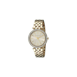Michael Kors Ladies Mini Darci Watch Gold PVD Case and Bracelet Gold Dial MK3365