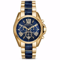 Michael Kors Bradshaw Chronograph Dual Tone Unisex Watch MK6268