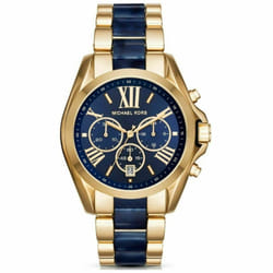 Michael Kors Bradshaw Chronograph Dual Tone Unisex Watch MK6268