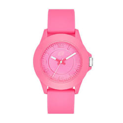 Skechers Women's Rosencrans Midsize Quartz Three-Hand Watch  Color: Bright Pink (Model: SR6022)
