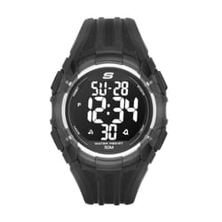 Skechers Men's El Porto Digital Chronograph Watch  Color: Black (Model: SR1008)
