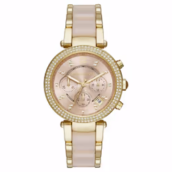 Michael kors Parker Women's WatchÃDual Tone Acetate BraceletÃPink DialÃMK6326Ã