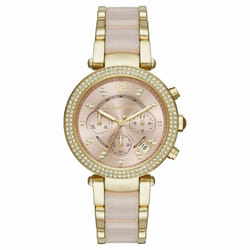 Michael kors Parker Women's WatchÃDual Tone Acetate BraceletÃPink DialÃMK6326Ã