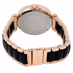 Michael Kors Parker Ladies WatchÃMother of Pearl DialÃAcetate Steel StrapÃMK6414