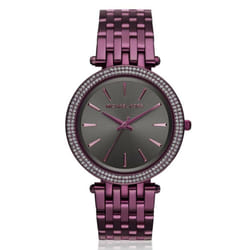 Michael Kors Darci Ladies Watch MK3554|Gunmetal Dial|Stainless Strap