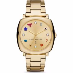 Marc Jacobs MJ3549 Mandy Gold-Tone Three-Hand Women's Watch